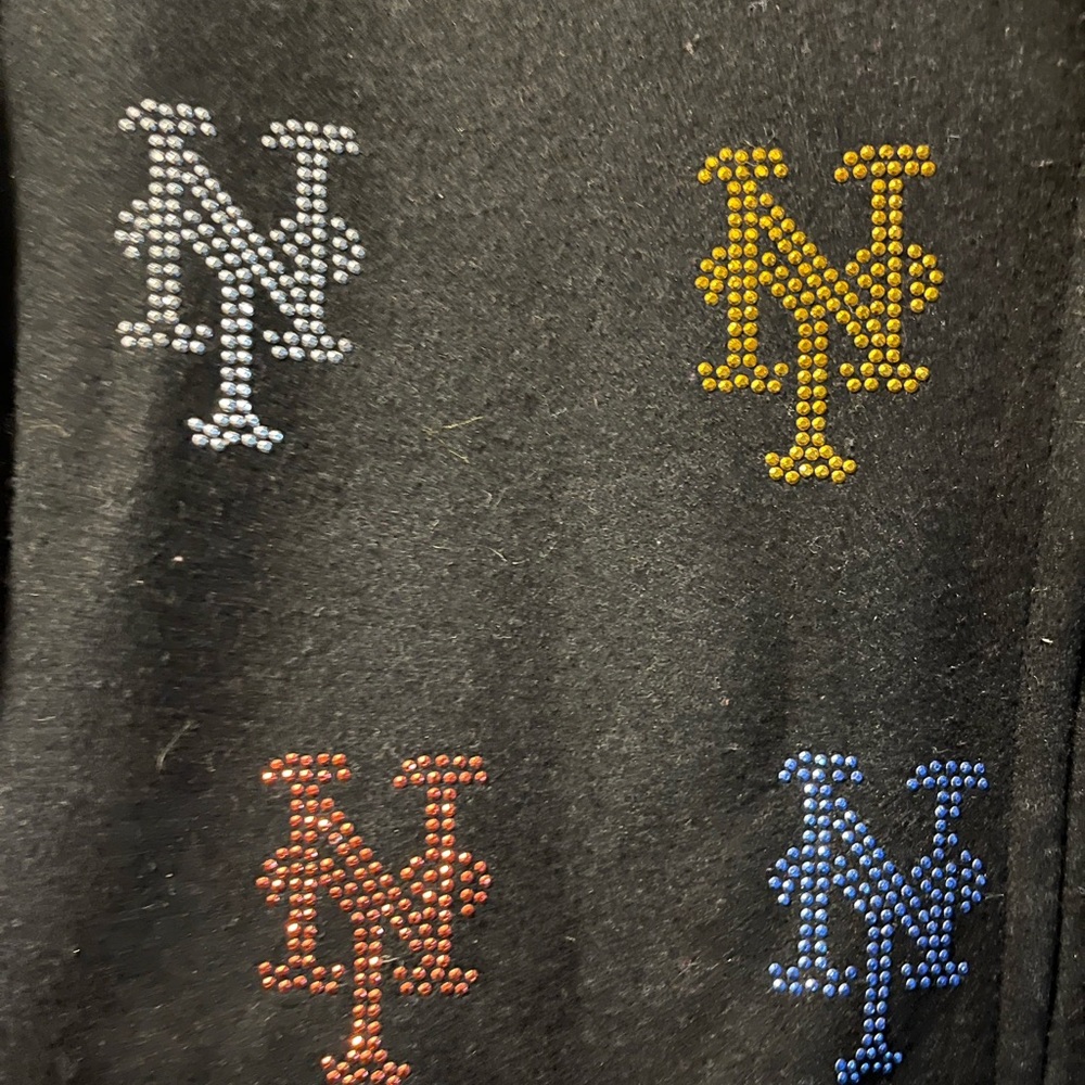 NWT New York METS Wool Jacket Hand crafted SF logo by G-III - Bling Jacket - Picture 5 of 10